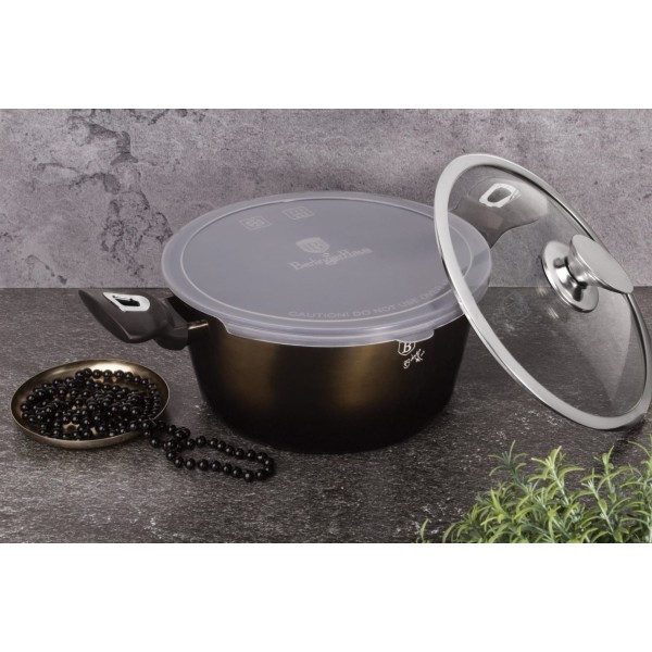 Garnek Berlinger Haus BH-6606 z powłoką granitową 6,1L 28cm do gotowania w domu
