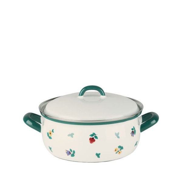 Garnek tradycyjny Riess GMUNDNER Streublumen niski 1 l (16 cm)