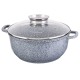 Garnek Klausberg KB-7520 marmurowy 2,3L 20cm do gotowania i duszenia