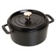 Garnek żeliwny Staub La Cocotte 800 ml czarny do duszenia i pieczenia