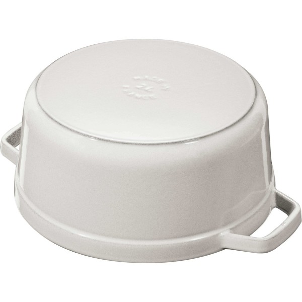 Гарячий каструля Staub La Cocotte чавунна кругла 1.7 л, трюфельний