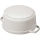 Гарячий каструля Staub La Cocotte чавунна кругла 1.7 л, трюфельний
