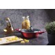 Garnek Berlinger Haus Metallic Burgundy Line BH-1263 3.8L 28cm do gotowania na kuchence