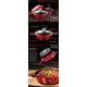 Garnek Berlinger Haus Metallic Burgundy Line BH-1263 3.8L 28cm do gotowania na kuchence