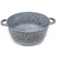 Garnek marmurowy Zilner ZL-7074 6,8L/28cm idealny do duszenia i gotowania potraw