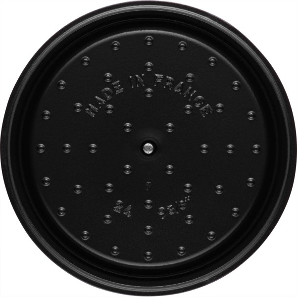 Гarnок традиційний Staub La Cocotte 6.7 л, чавунний, каштановий