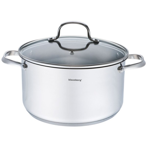 Garnek Klausberg Premium KB-7214 5.9L 24cm stal nierdzewna 18/10 do gotowania dla rodziny