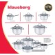 Garnek Klausberg Premium KB-7214 5.9L 24cm stal nierdzewna 18/10 do gotowania dla rodziny