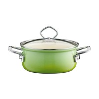 RIESS - Garnek niski z pokrywą 1,0l 16cm Smaragd