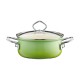 Garnek tradycyjny RIESS Smaragd 1,0 l (16 cm) niski z pokrywą — do gotowania