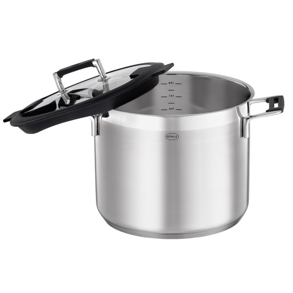 Garnek tradycyjny RÖSLE Silence Pro 24 cm wysoki do gotowania