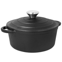 Кухонний чавунний каструля Brunbeste BB-2658 4,2 л, 24 см для традиційного готування