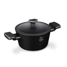 Garnek tradycyjny Fashion TV FTV-0037 do gotowania 20 cm, matte black/rose gold