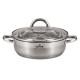 Garnek stal nierdzewna Zilner ZL-7405 6.0L 28cm do gotowania i duszenia