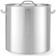 Garnki tradycyjne Hendi Budget Line Garnek 71 l z pokrywką do kuchni gastronomicznej