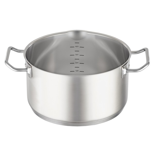 Garnek tradycyjny RÖSLE EXPERTISO 24 cm z pokrywą — do gotowania na kuchence