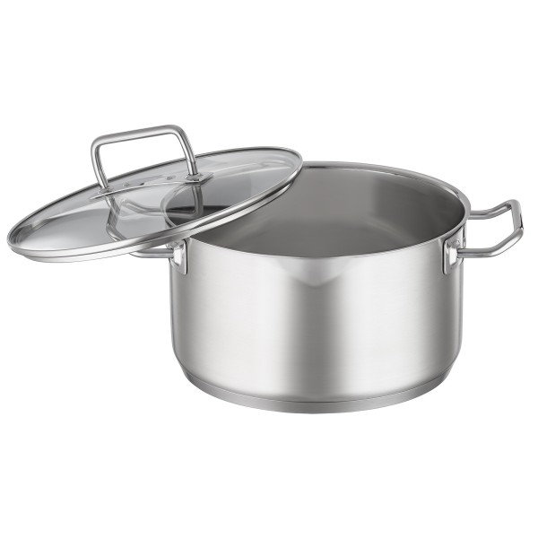 Garnek tradycyjny RÖSLE EXPERTISO 24 cm z pokrywą — do gotowania na kuchence