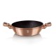 Garnek Wok Berlinger Haus Metallic Line BH-1519N 28cm 3.8L Rose Gold do smażenia i duszenia potraw