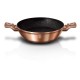 Garnek Wok Berlinger Haus Metallic Line BH-1519N 28cm 3.8L Rose Gold do smażenia i duszenia potraw
