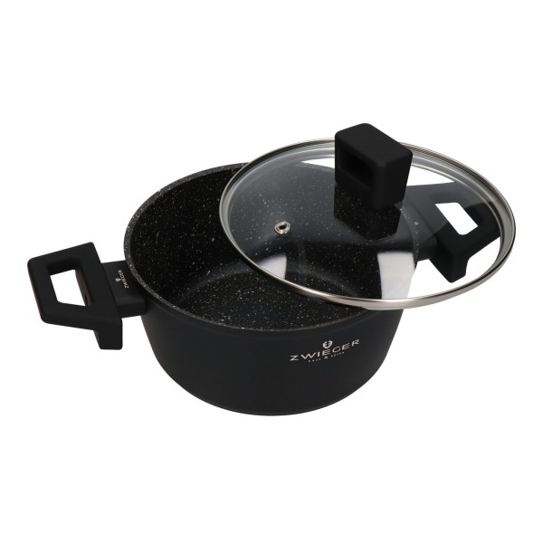 Garnek tradycyjny Zwieger Forte 18 cm z pokrywką - do gotowania