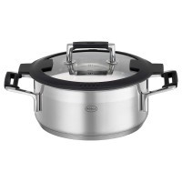 Каструля ROESLE Silence Pro 20 см, низька — для готування страв на плиті (класичні каструлі)