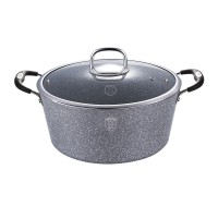 Garnek Berlinger Haus BH-1152-N 4,5L 24cm Gray Stone Touch do gotowania codziennego