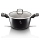 Каструля Berlinger Haus Black Silver 4.1 л 24 см для приготування їжі BH-1852