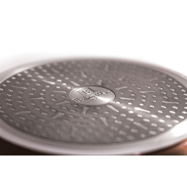 Кухонний каструля Berlinger Haus Metallic Line BH-1514-N, 2.5 л, 20 см, рожеве золото