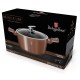 Кухонний каструля Berlinger Haus Metallic Line BH-1514-N, 2.5 л, 20 см, рожеве золото