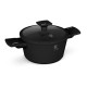 Garnek tradycyjny, BerlingerHaus BH-8187 Matte Black, 20 cm z pokrywką