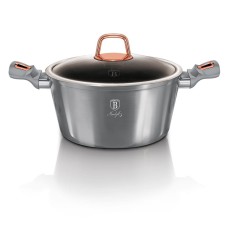 Класичний каструля Berlinger Haus Moonlight BH-6013, 28 см, 6.1 л, для приготування їжі