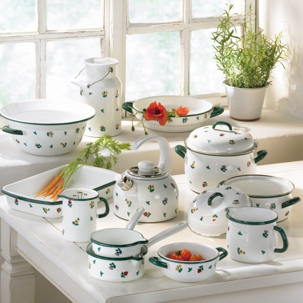 Garnki tradycyjne Riess Garnek niski GMUNDNER Streublumen 2 l / Ø20 cm