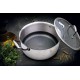 Garnek stalowy Berlinger Haus Eternal Collection BH-7445 4,5L 24cm do gotowania w kuchni