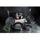 Garnek stalowy Berlinger Haus Eternal Collection BH-7445 4,5L 24cm do gotowania w kuchni