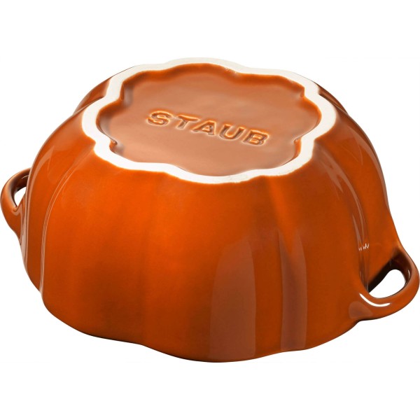 Garnek tradycyjny Staub Special Cocotte Mini dynia 500 ml pomarańczowy do zapiekania