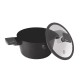 Garnek tytanowy Berlinger Haus Antracit BH-8130 20cm 2,5L z pokrywką - idealny do codziennego gotowania