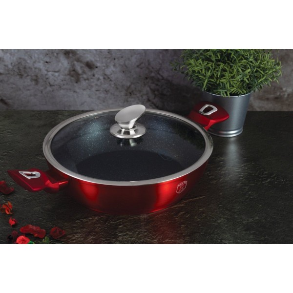 Garnek tradycyjny Berlinger Haus BH-1262 z pokrywką 28 cm do gotowania