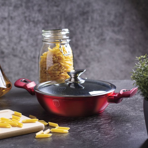 Garnek tradycyjny Berlinger Haus BH-1262 z pokrywką 28 cm do gotowania