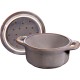 Кухонний посуд, Staub, Набір 4 міні кокотів круглих 10 см, античний графіт