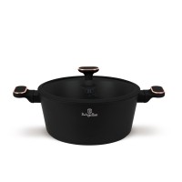 Garnkek tradycyjny BerlingerHaus BH-8359 Black Rose 28 cm z pokrywką