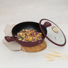 Garnek tradycyjny BerlingerHaus Leonardo BH-8039, 30 cm z pokrywką