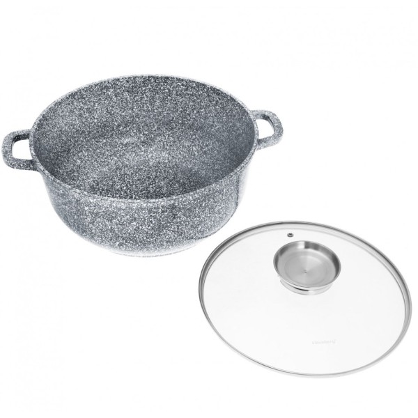 Garnek marmurowy Klausberg KB-7524 6.5L 28cm do gotowania i duszenia