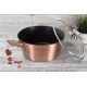 Garnek tradycyjny BerlingerHaus BH-1516 Rose Gold, 6 L, pokrywka 28 cm