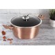 Garnek tradycyjny BerlingerHaus BH-1516 Rose Gold, 6 L, pokrywka 28 cm