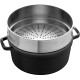 Garnek żeliwny Staub La Cocotte 5.2 ltr czarny do duszenia i pieczenia
