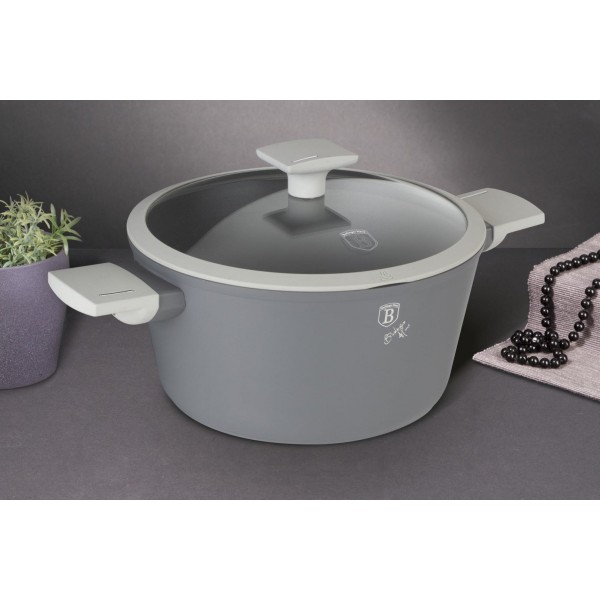 Garnek Berlinger Haus Aspen BH-7068 z powłoką tytanową 28 cm 6,1 L do gotowania i smażenia