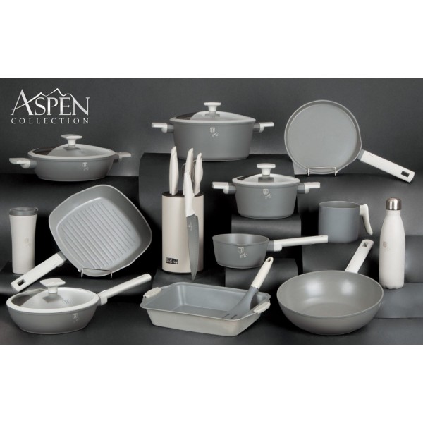 Garnek Berlinger Haus Aspen BH-7068 z powłoką tytanową 28 cm 6,1 L do gotowania i smażenia