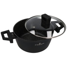 Garnek tradycyjny Zwieger Forte 24 cm z pokrywką do gotowania