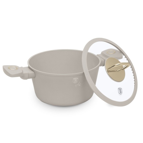 Garnek tradycyjny BerlingerHaus Sahara BH-8070 20 cm z pokrywką