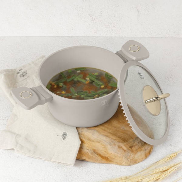 Garnek tradycyjny BerlingerHaus Sahara BH-8070 20 cm z pokrywką